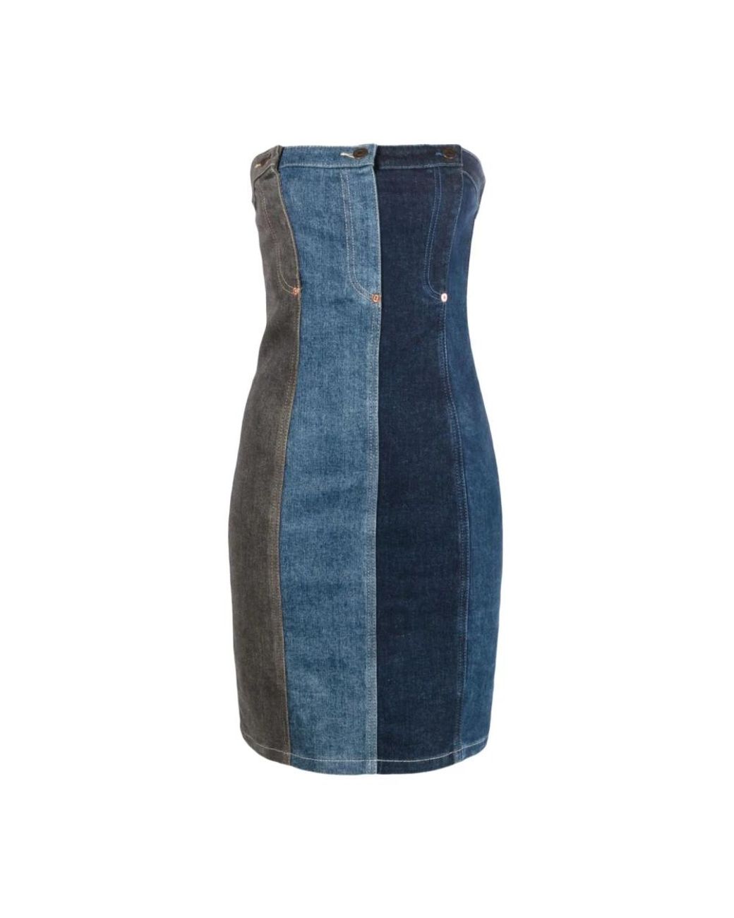 Moschino Blue Short Dresses