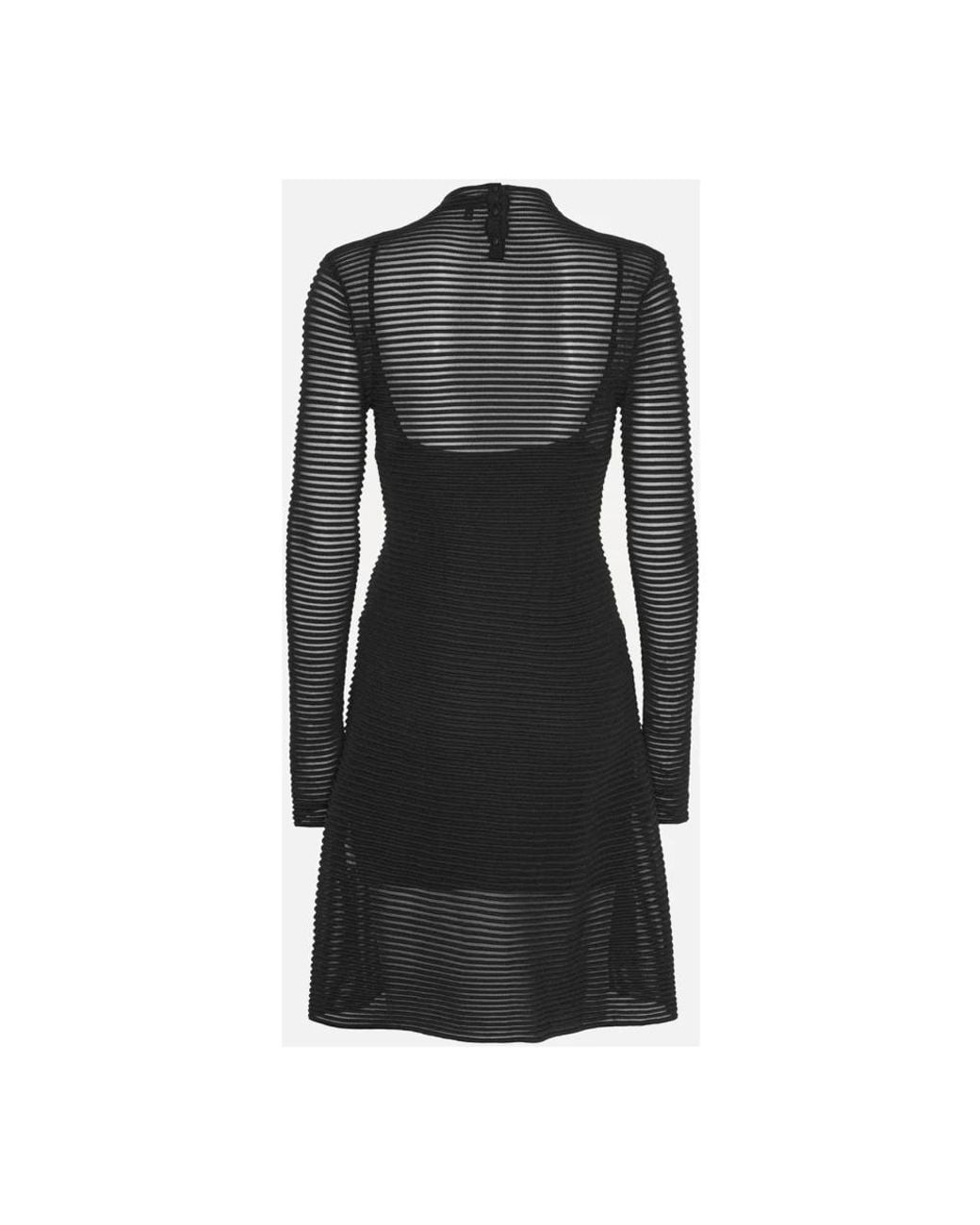 Short Dresses ROTATE BIRGER CHRISTENSEN de color Black