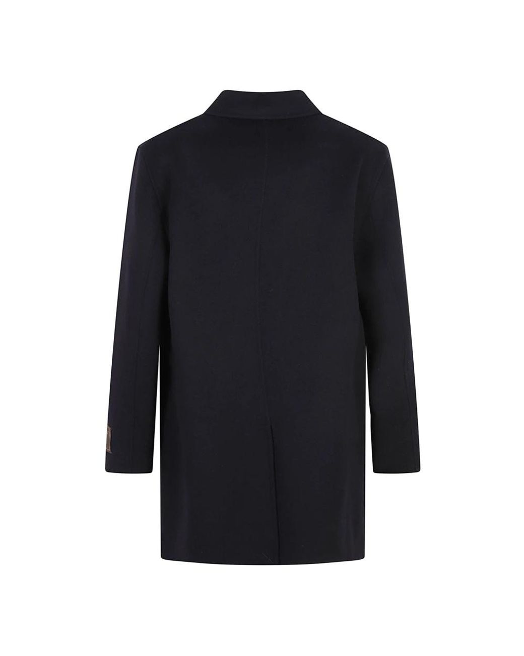 Incotex Blue Single-Breasted Coats for men