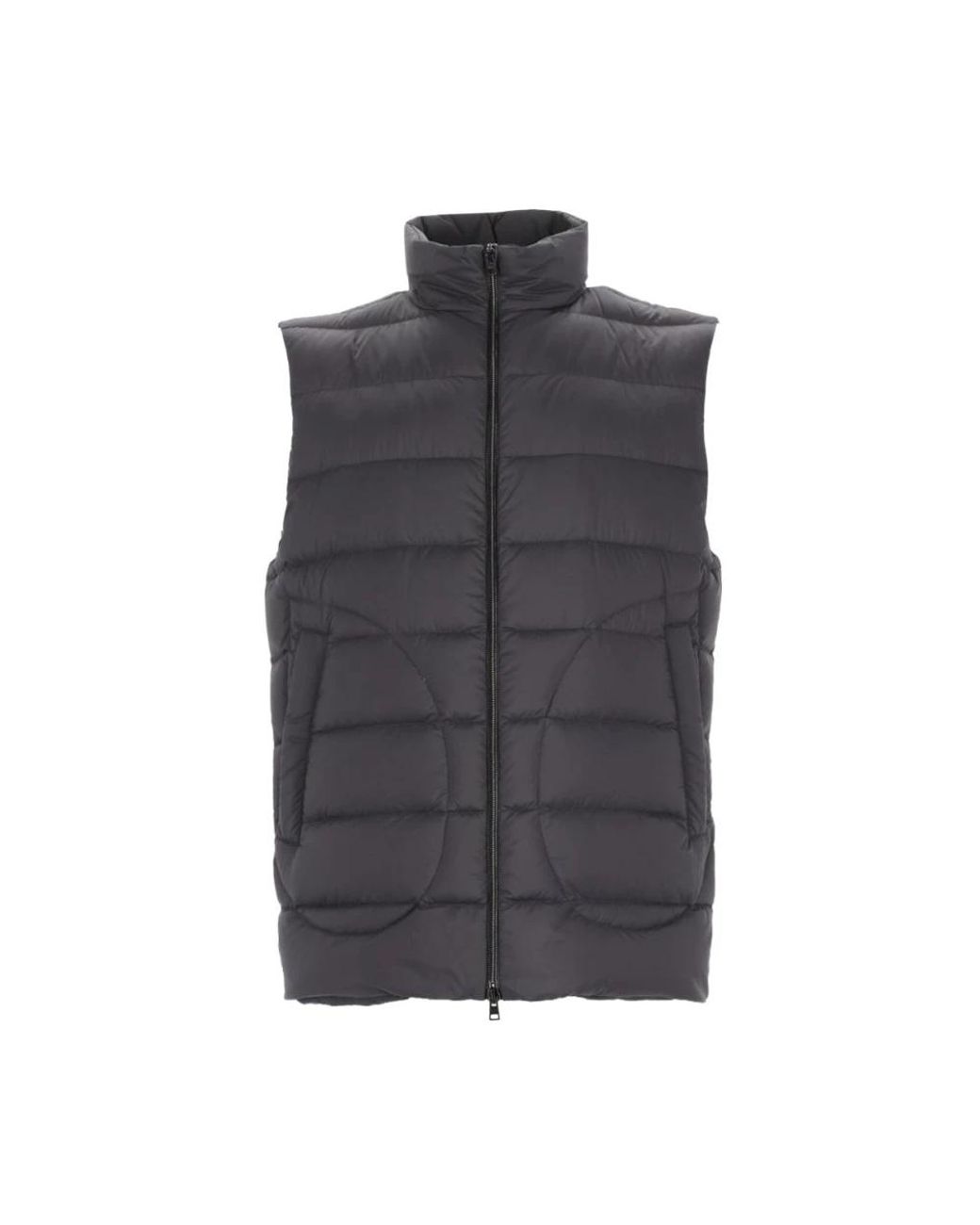 Herno Gray Waistcoats for men