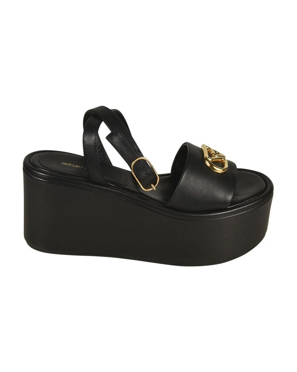 Sergio Rossi Black Wedges