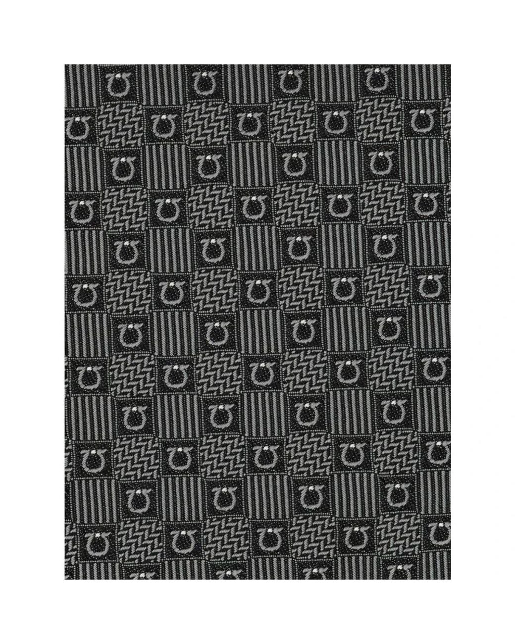 Ties Ferragamo pour homme en coloris Gray