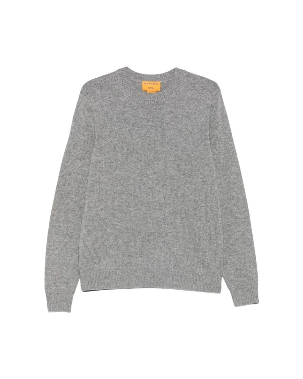 Guest In Residence Gray Round-Neck Knitwear