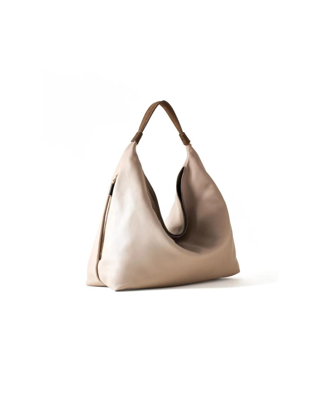 Borbonese Natural Shoulder Bags