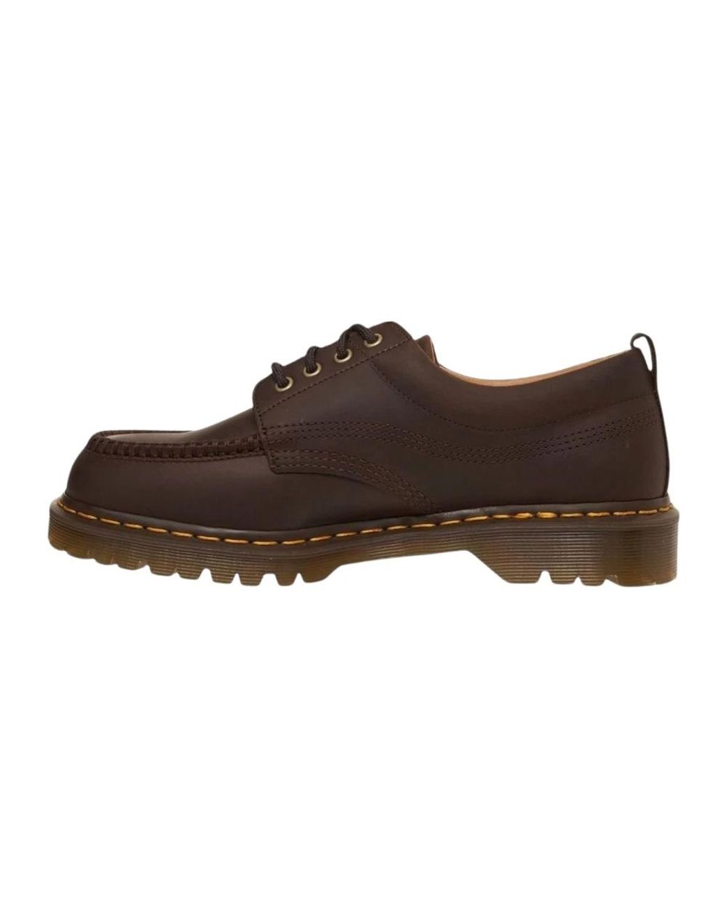 Dr. Martens Brown Laced Shoes for men
