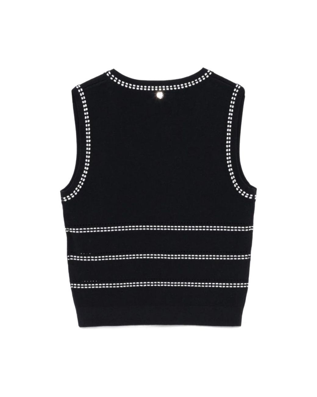 Liu Jo Black Knit Top