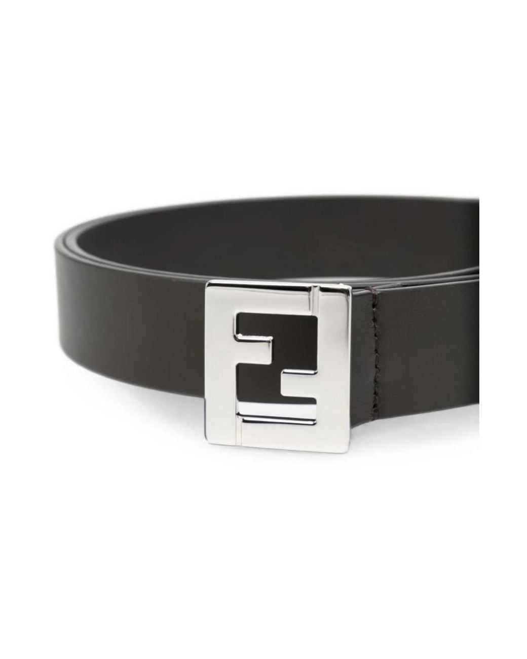 Fendi Black Belts for men