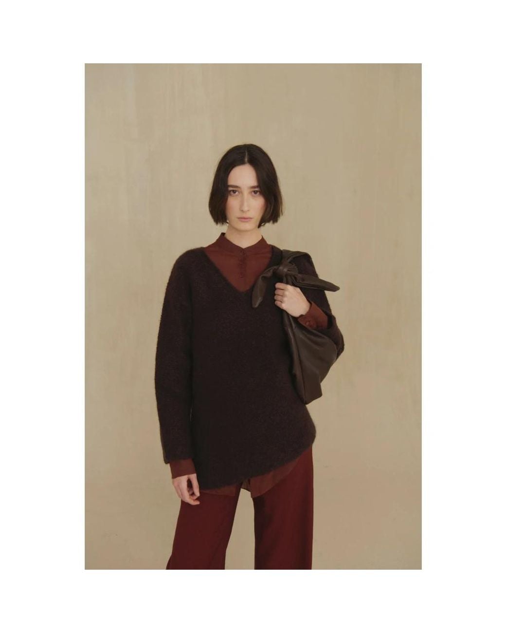 Cortana Black Cashmere Knitwear