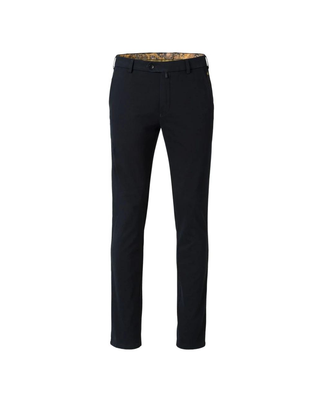 Meyer Blue Slim-Fit Trousers for men