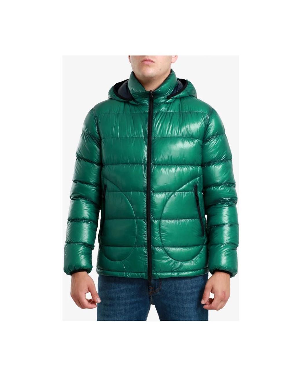 Herno Green Down Jackets for men