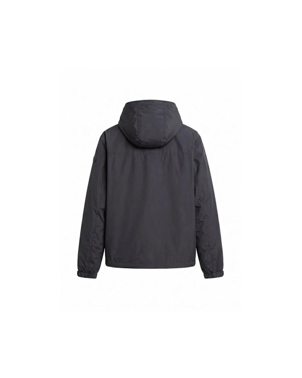 Moncler Blue Moncler Austerin Hooded Short Down Jacket for men