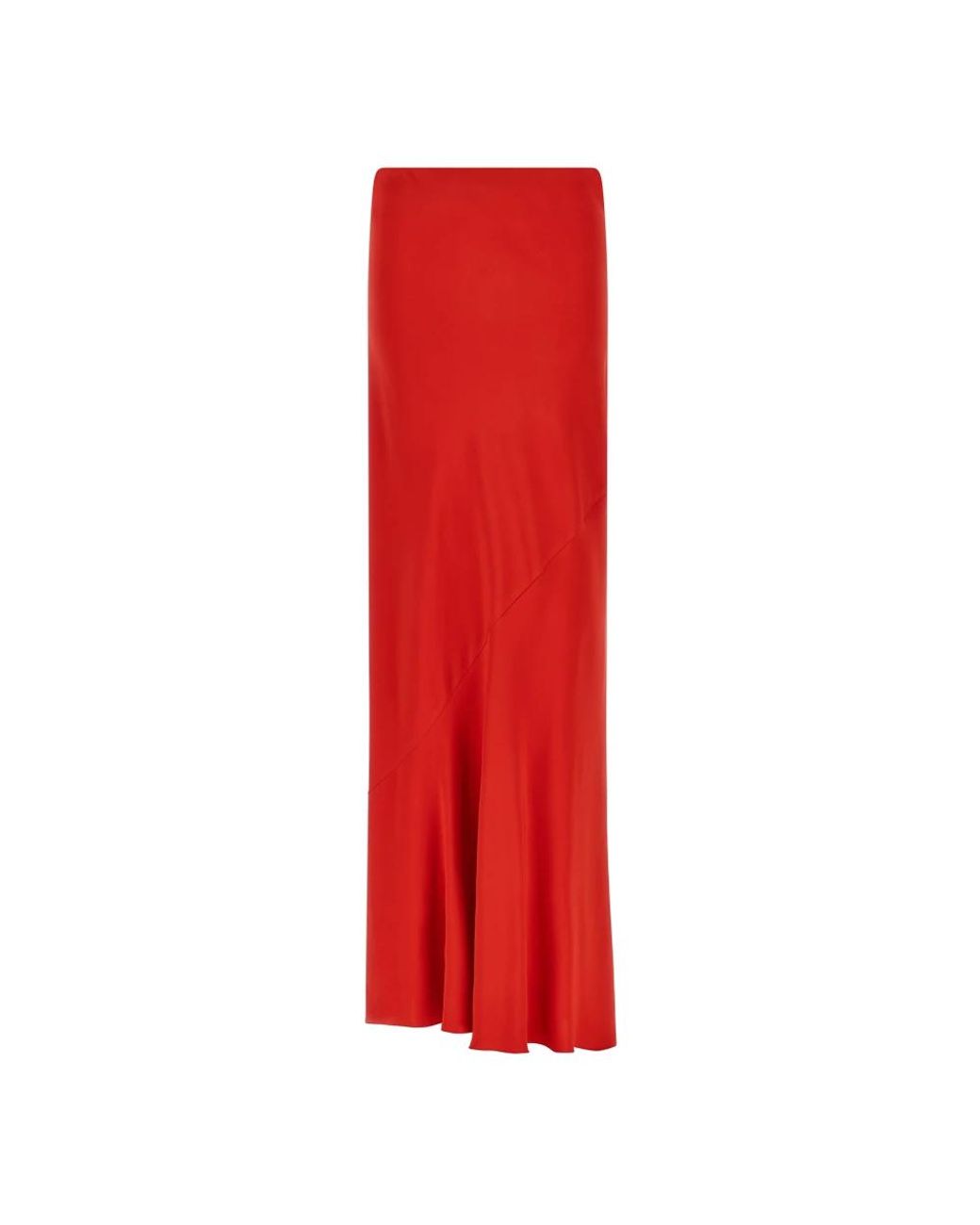 Ermanno Scervino Red Maxi Skirts