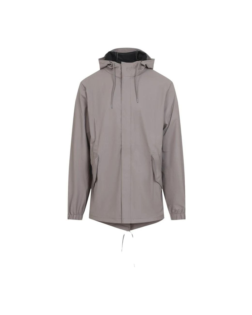 Rains Gray Rain Jackets for men