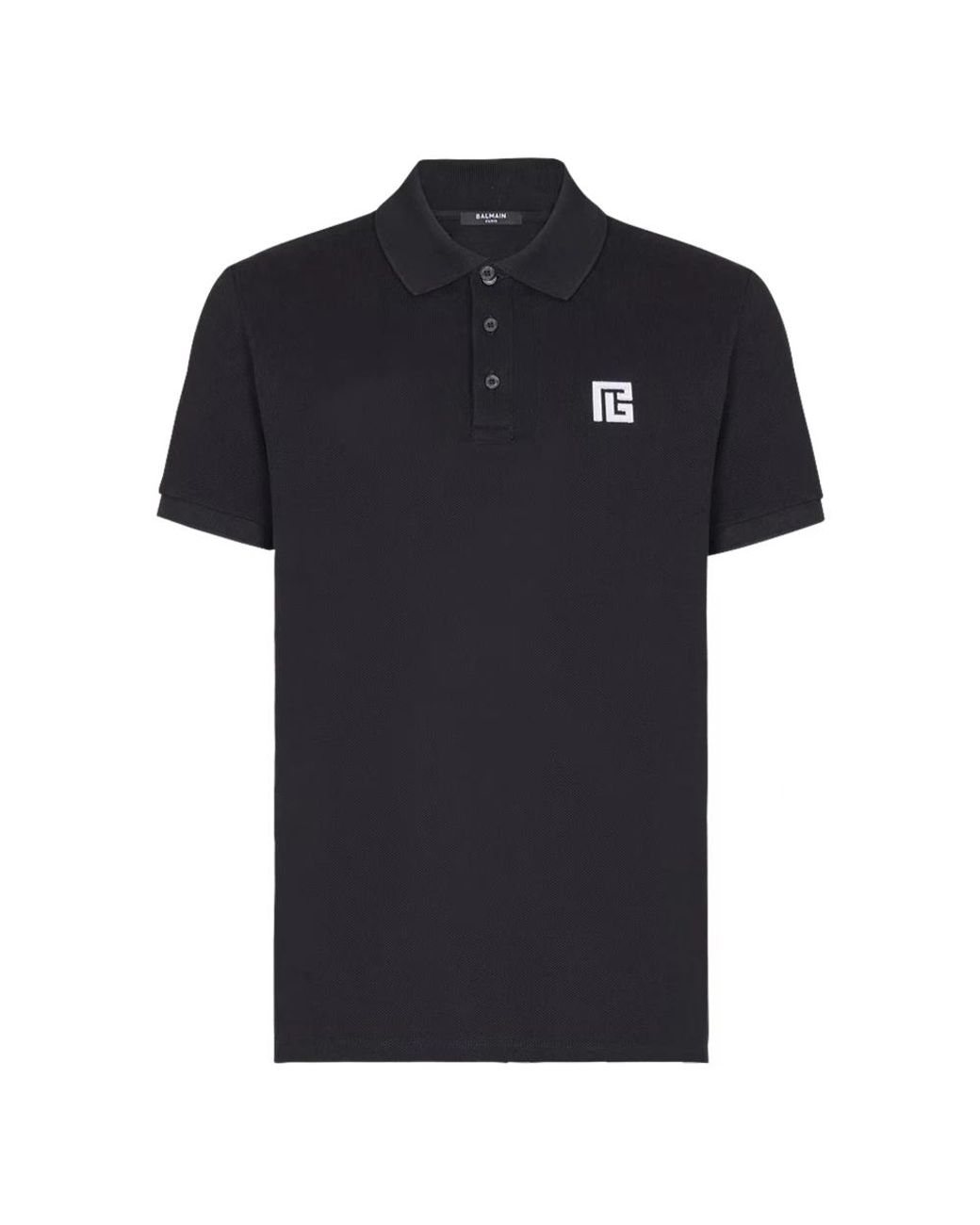 Polo Shirts Balmain de color Black
