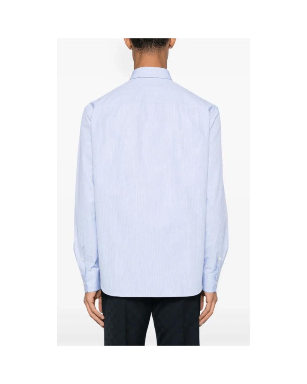 Formal Shirts Gucci de hombre de color Blue