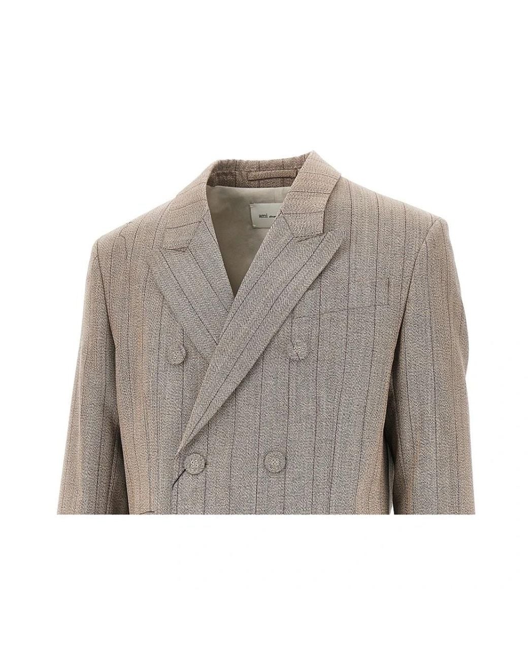 Blazers AMI pour homme en coloris Brown