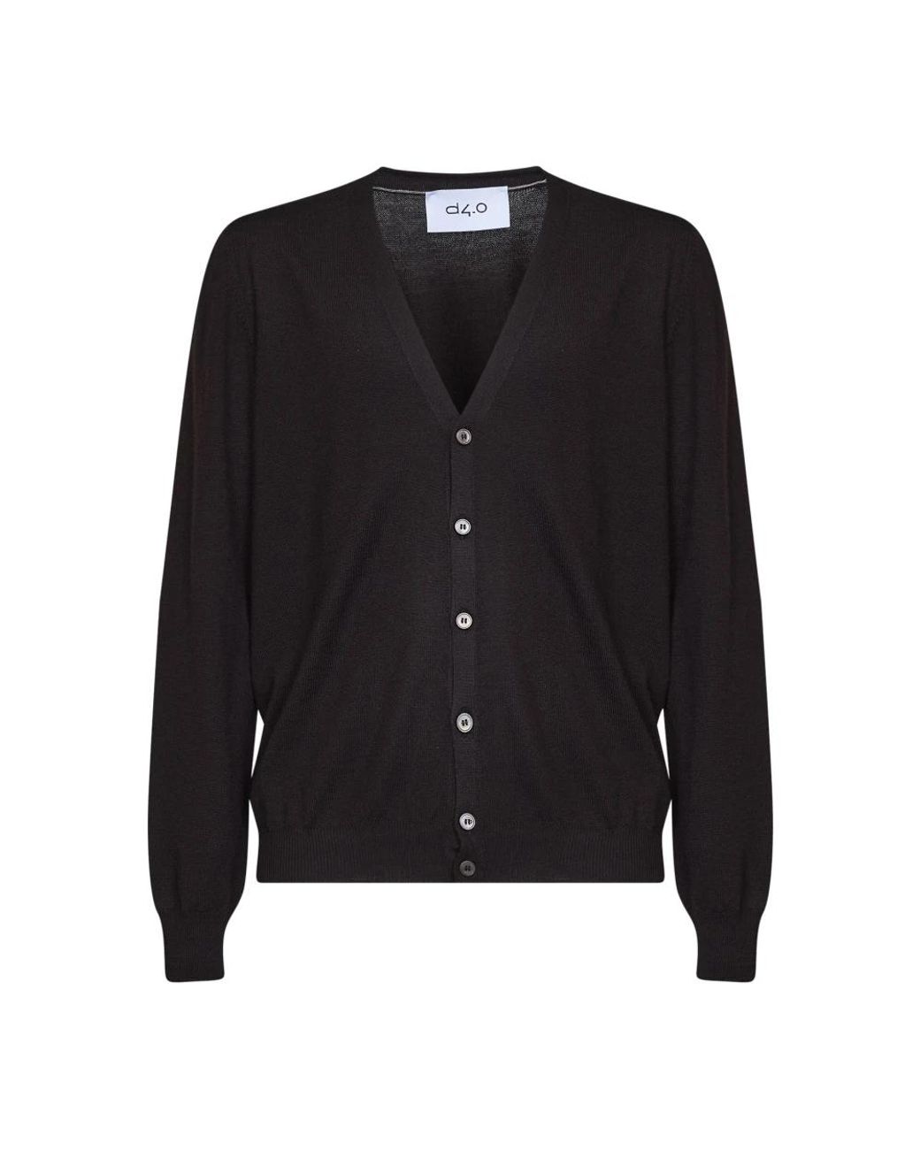 Cardigans D4.0 de hombre de color Black