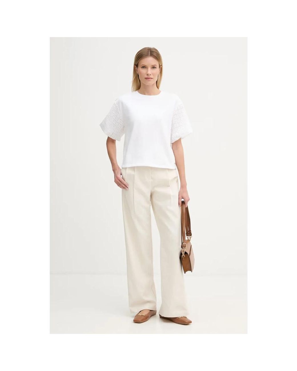 T-Shirts DKNY de color White