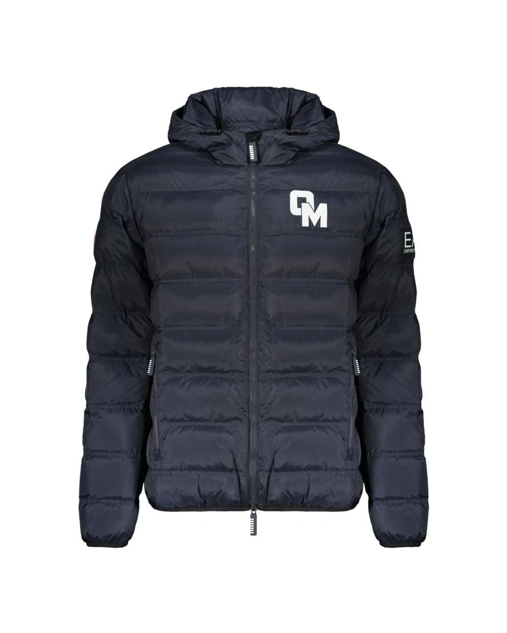 EA7 Blue Winter Jackets for men