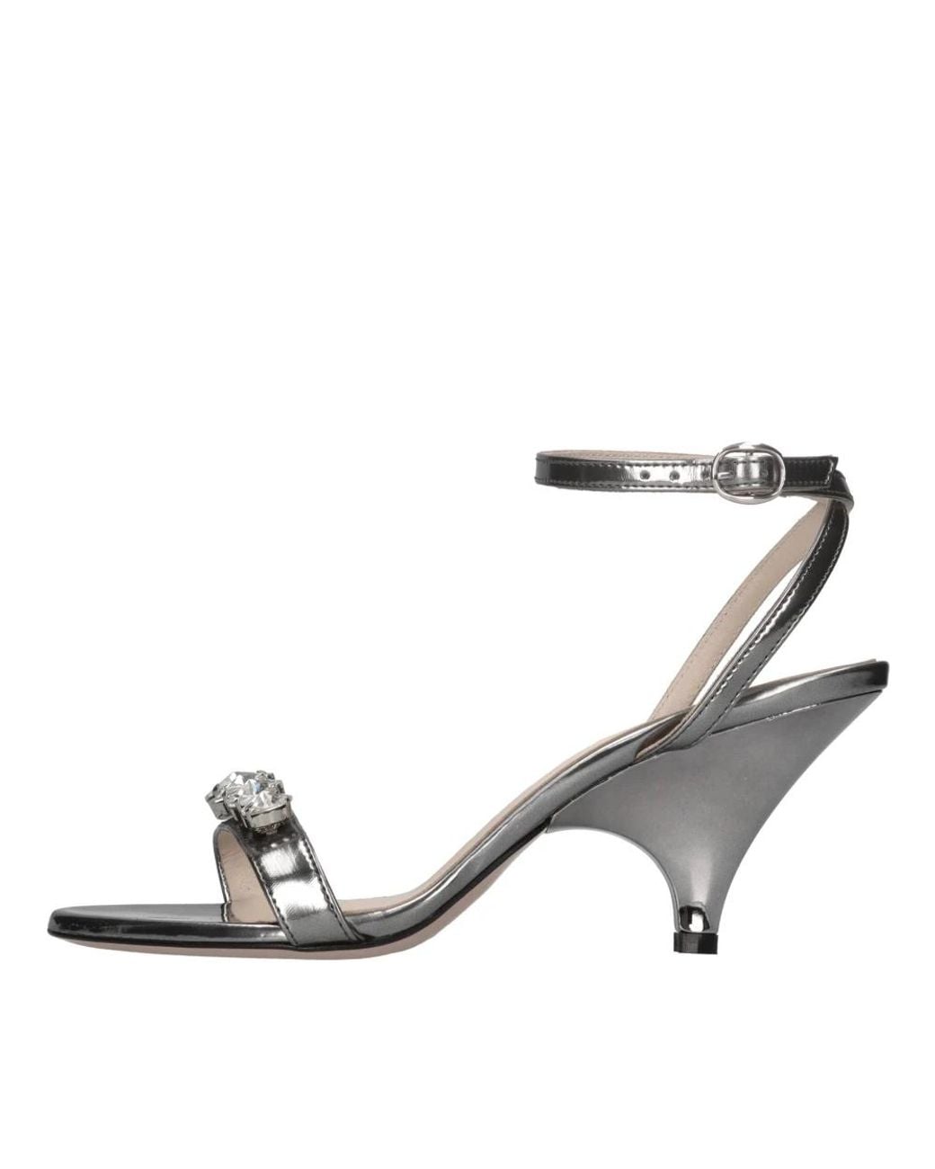 Marc Ellis Metallic High Heel Sandals