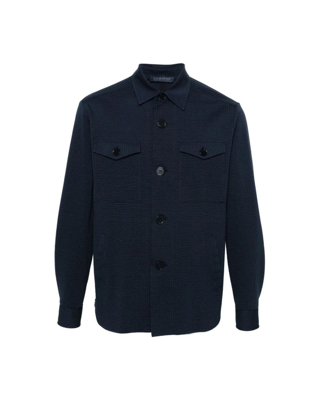 Harris Wharf London Blue Light Jackets for men