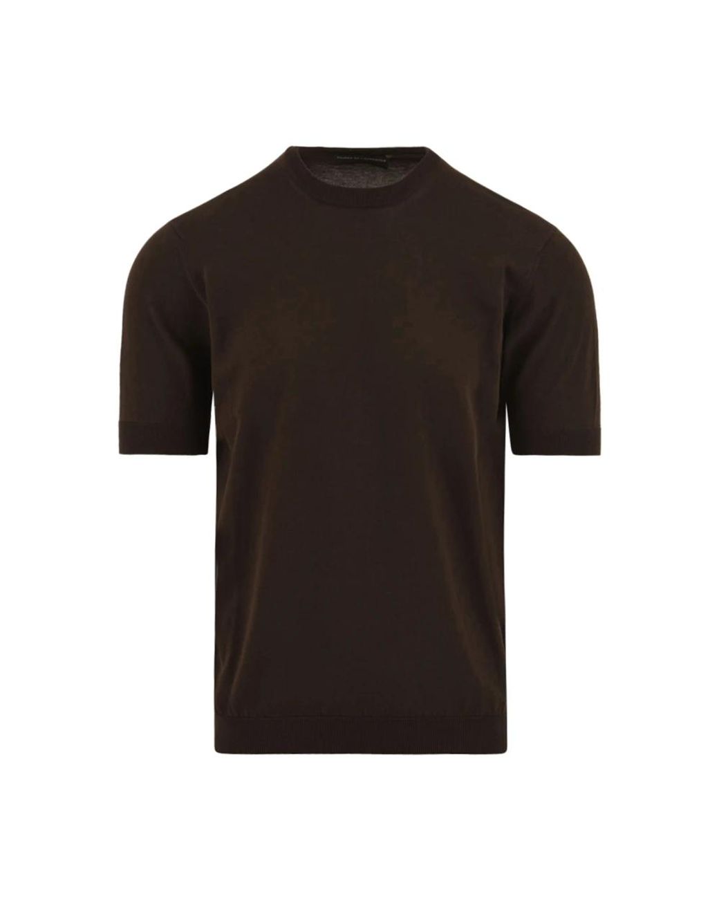 FILIPPO DE LAURENTIIS Black Round-Neck Knitwear for men