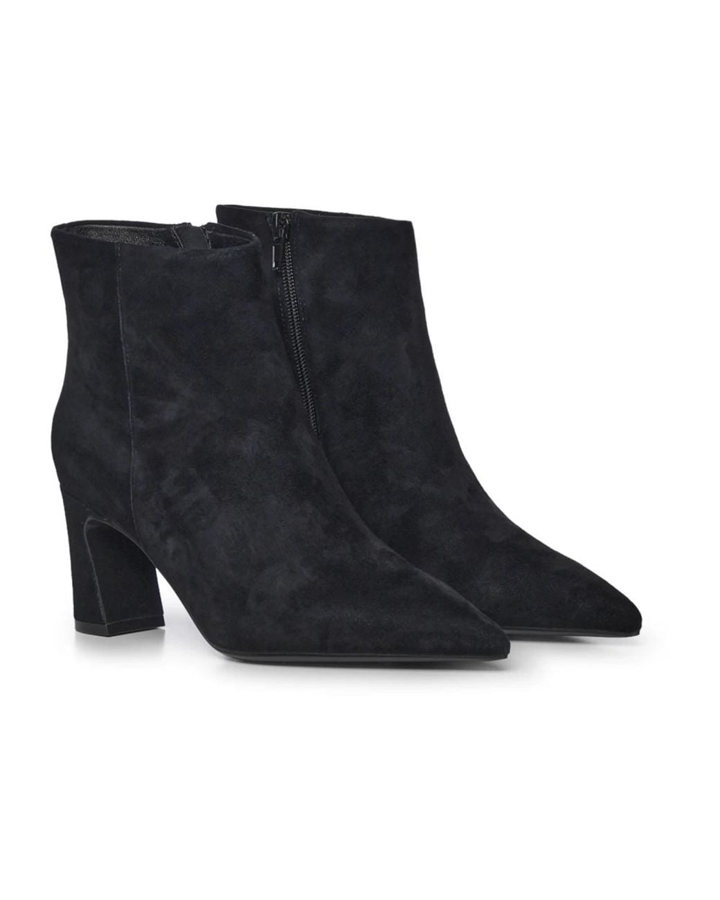 Bibi Lou Blue Heeled Boots