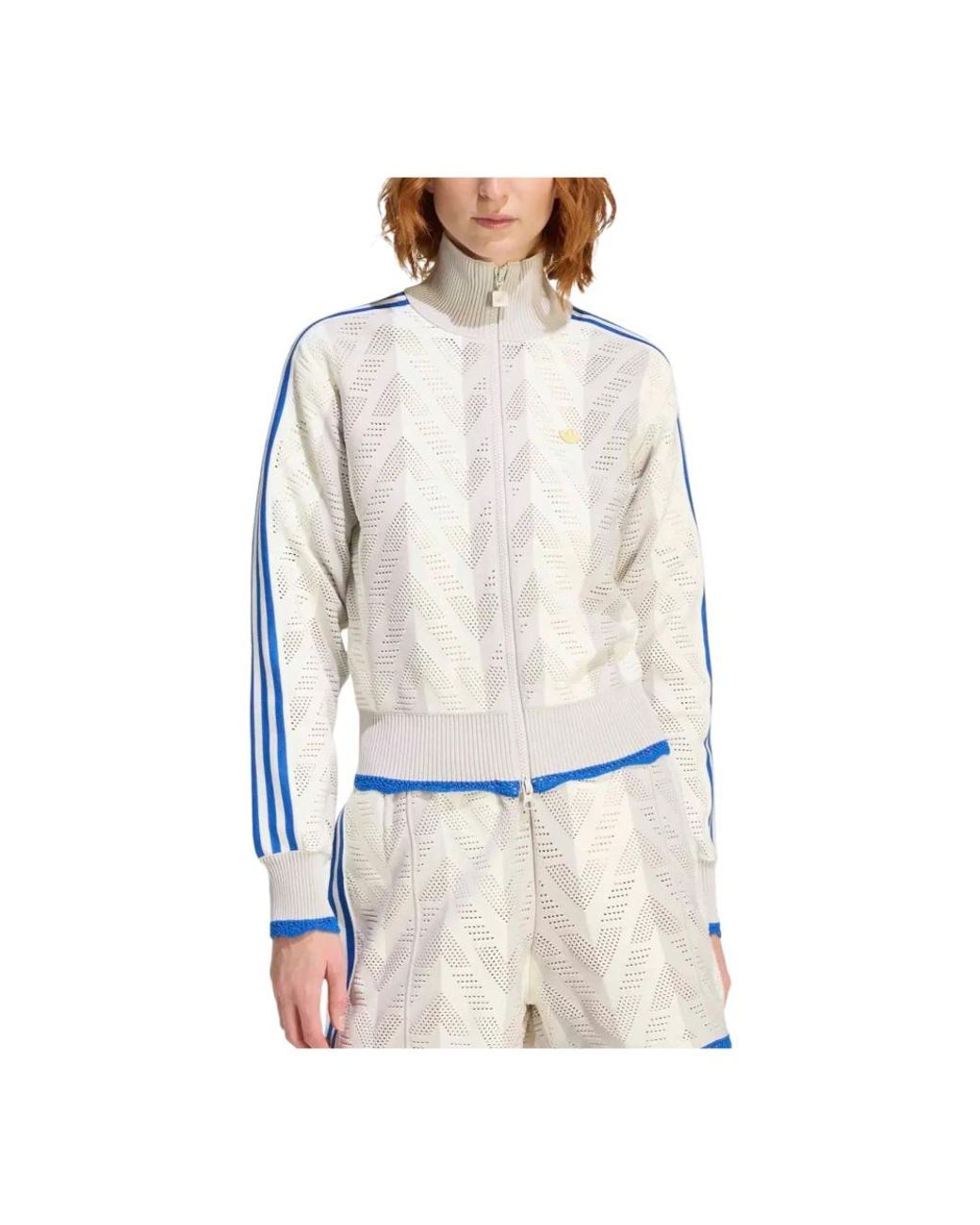 Long Sleeve Training Tops di Adidas in White
