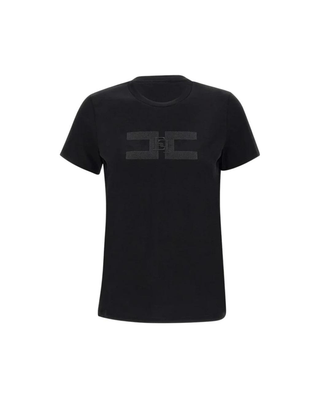 Elisabetta Franchi Black T-Shirts