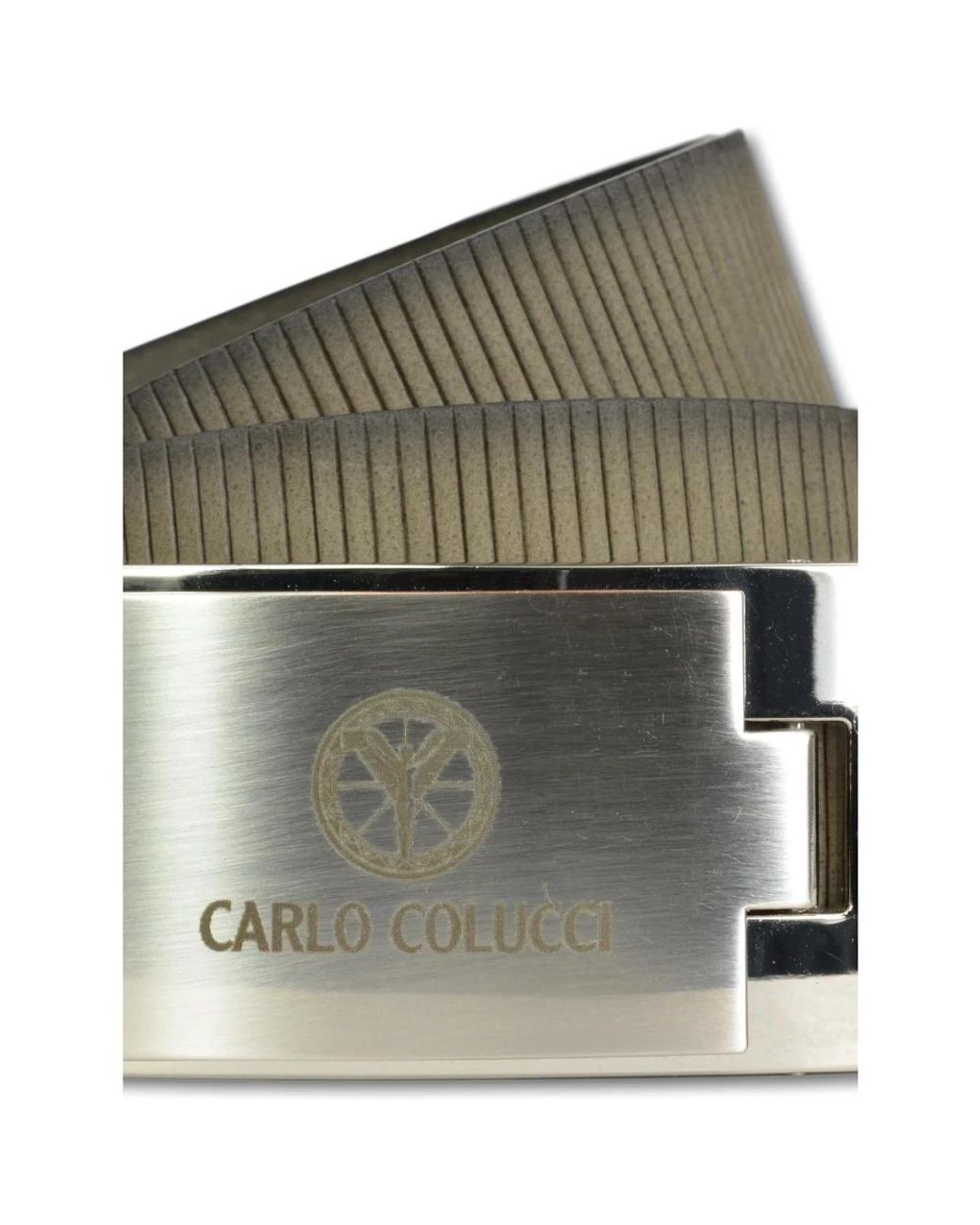 carlo colucci Green Belts for men