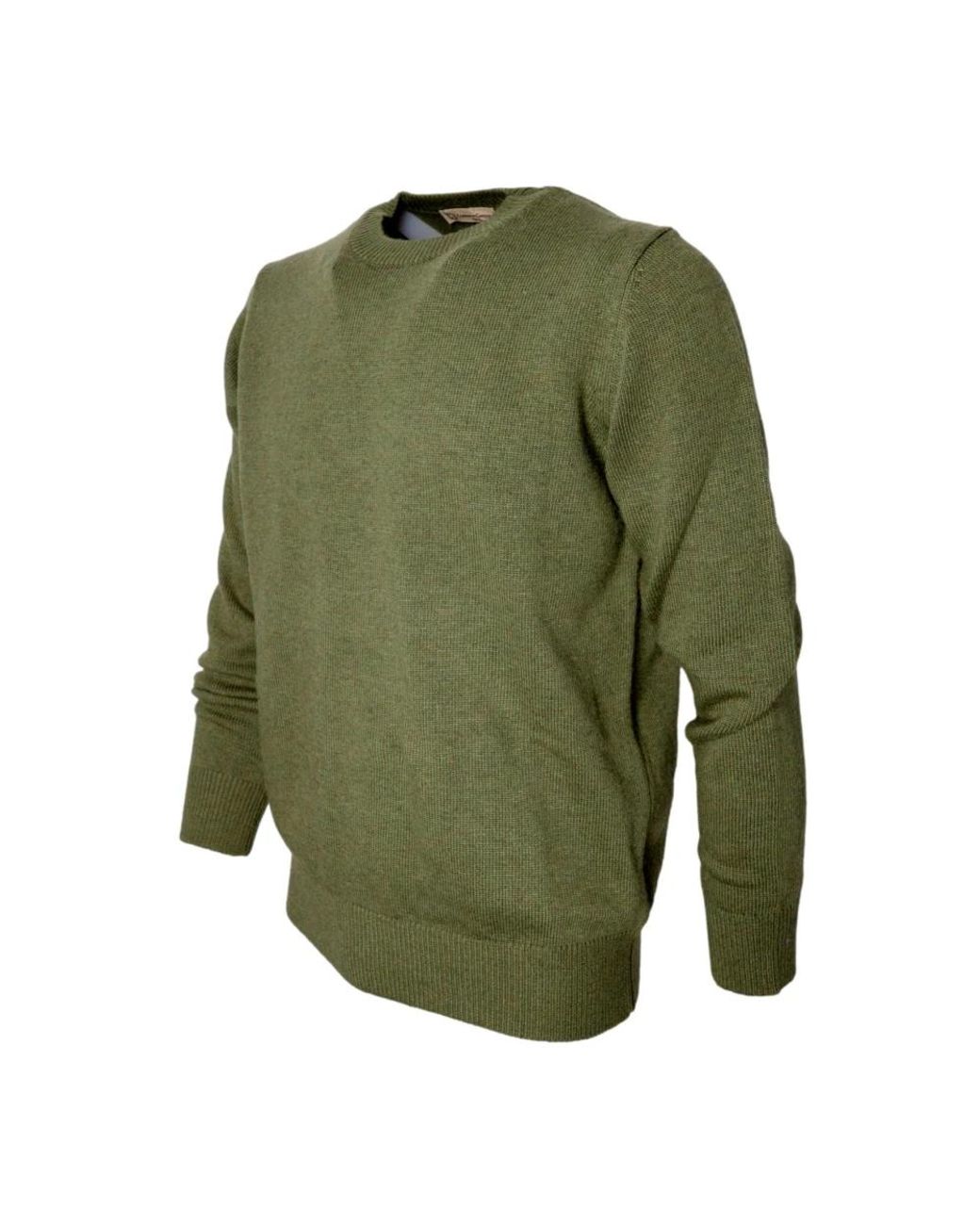 Cashmere Company Green Round-Neck Knitwear for men