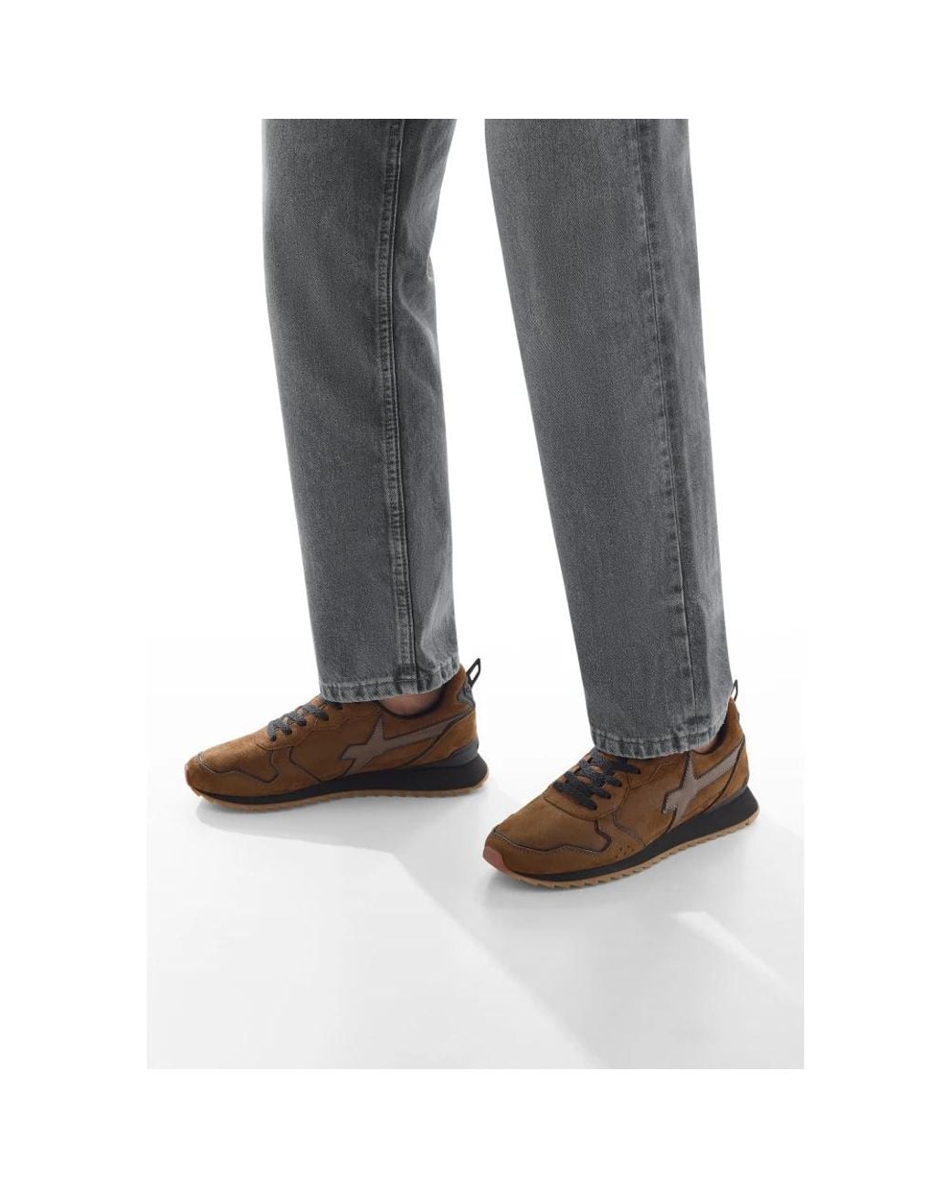 W6yz Brown Sneakers for men