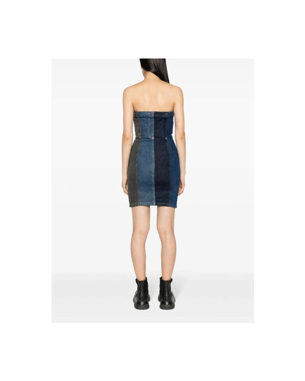 Moschino Blue Short Dresses