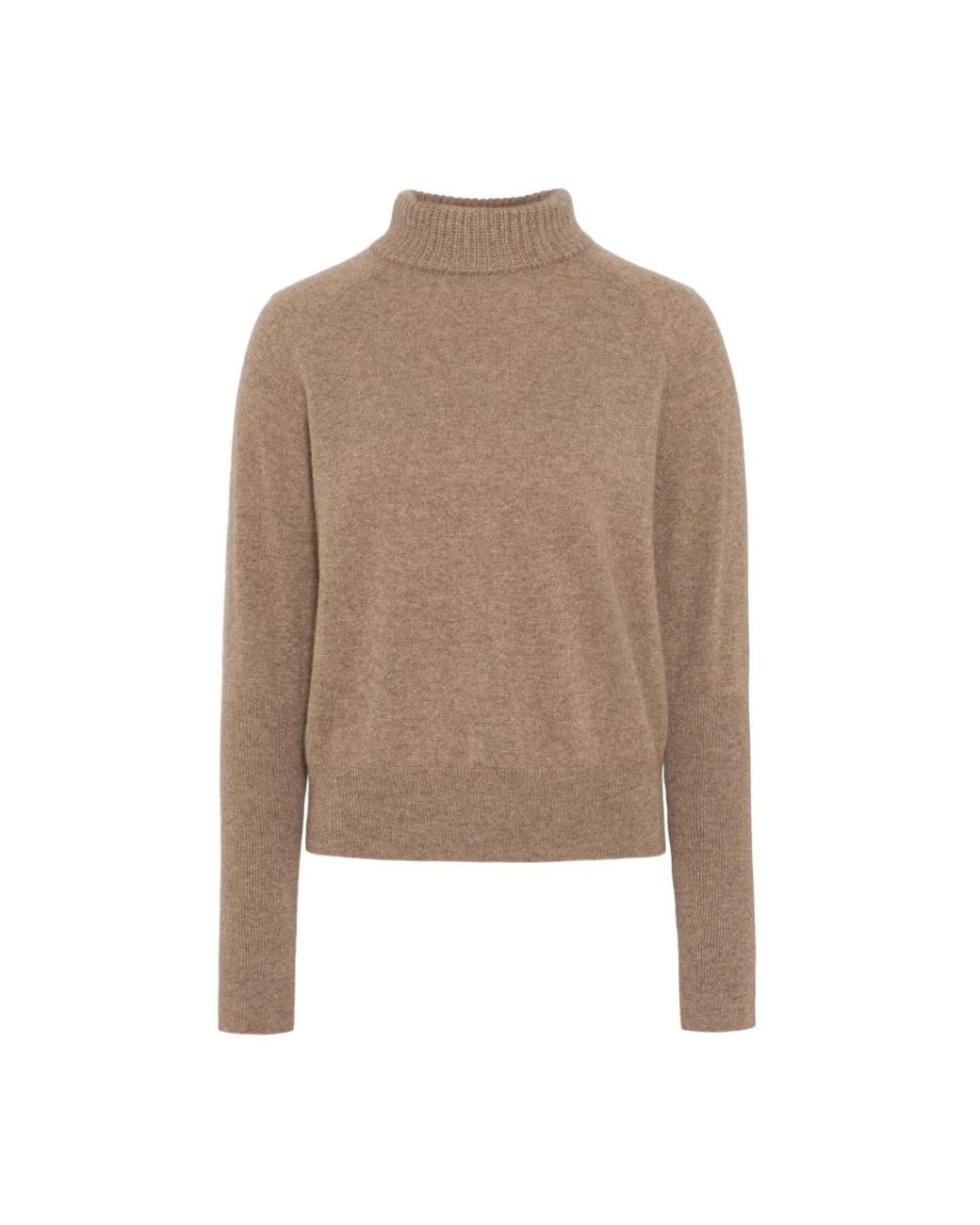 Turtlenecks Envelope de color Natural