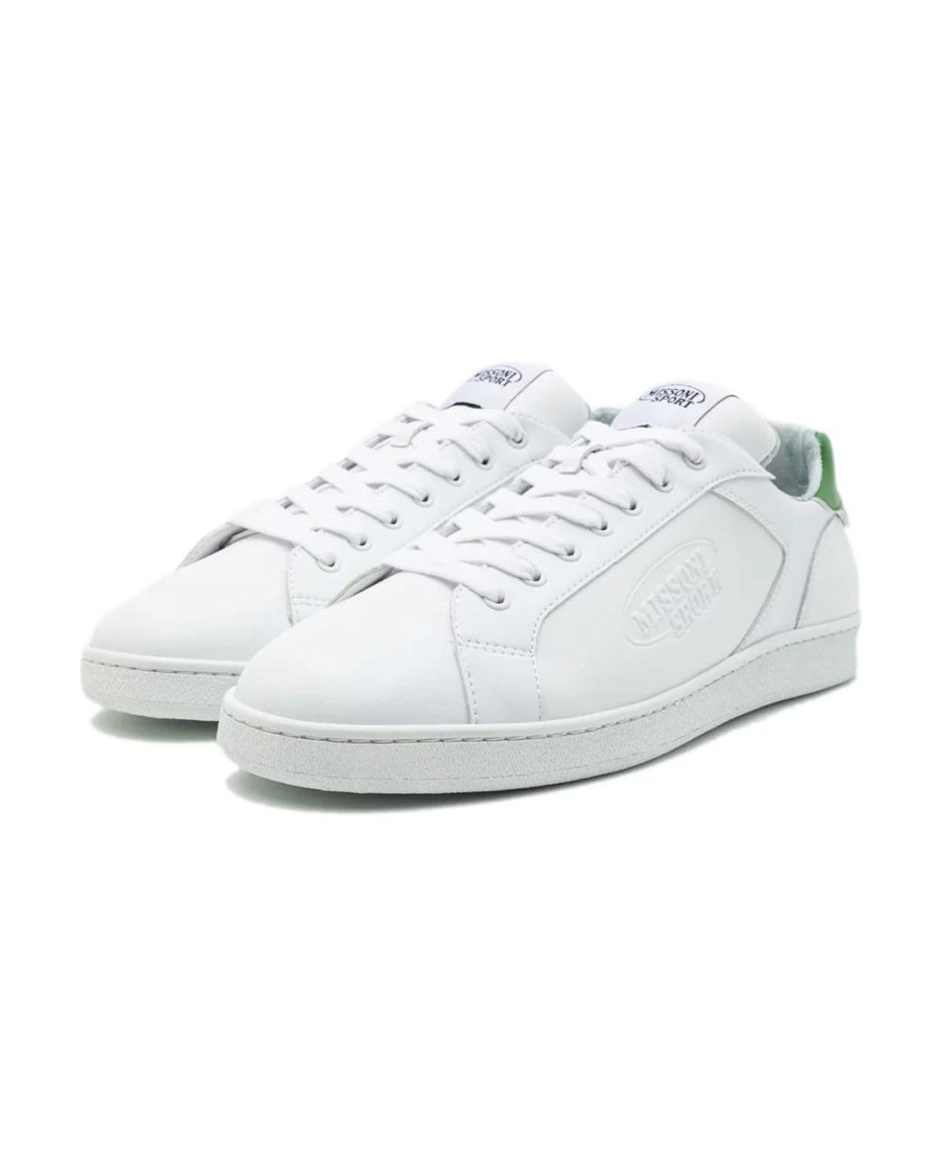 Missoni White Cassetta Low Sneakers