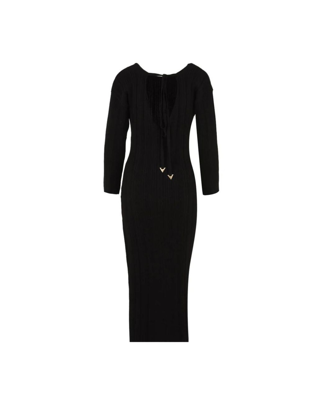 Akep Black Midi Dresses