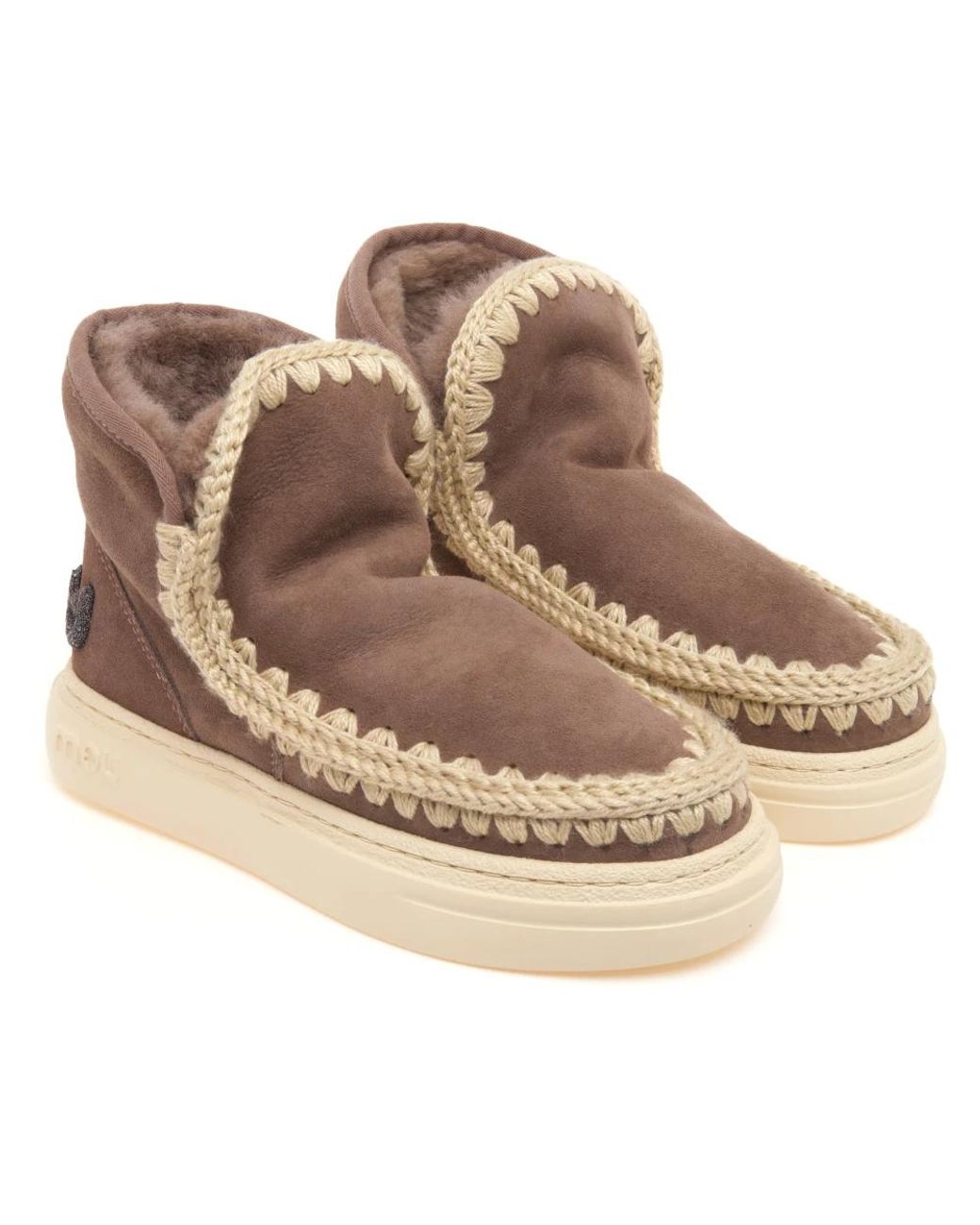 Mou Brown Winter Boots