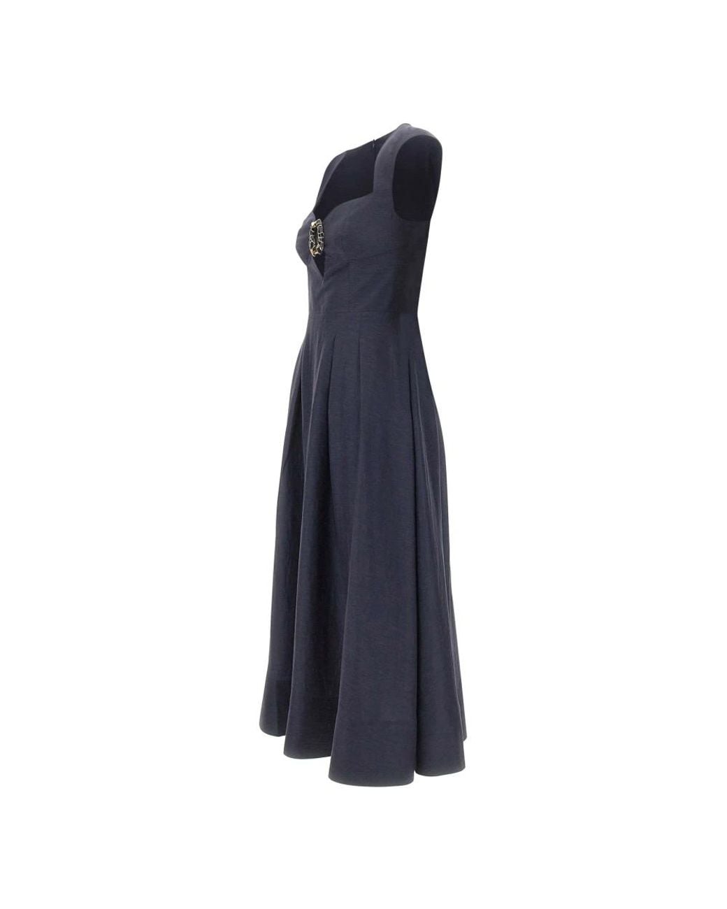 Rebecca Vallance Blue Midi Dresses