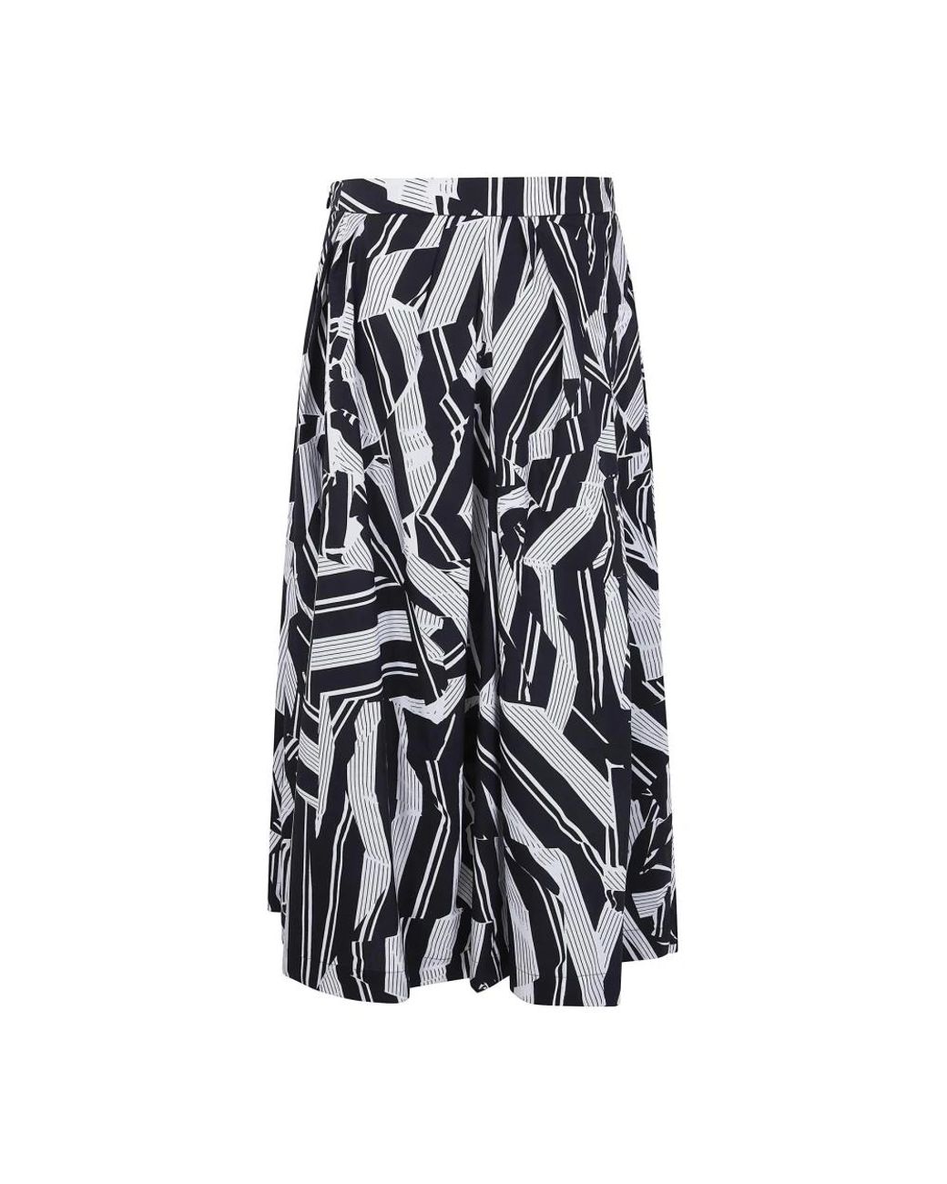 Dries Van Noten Blue Midi Skirts