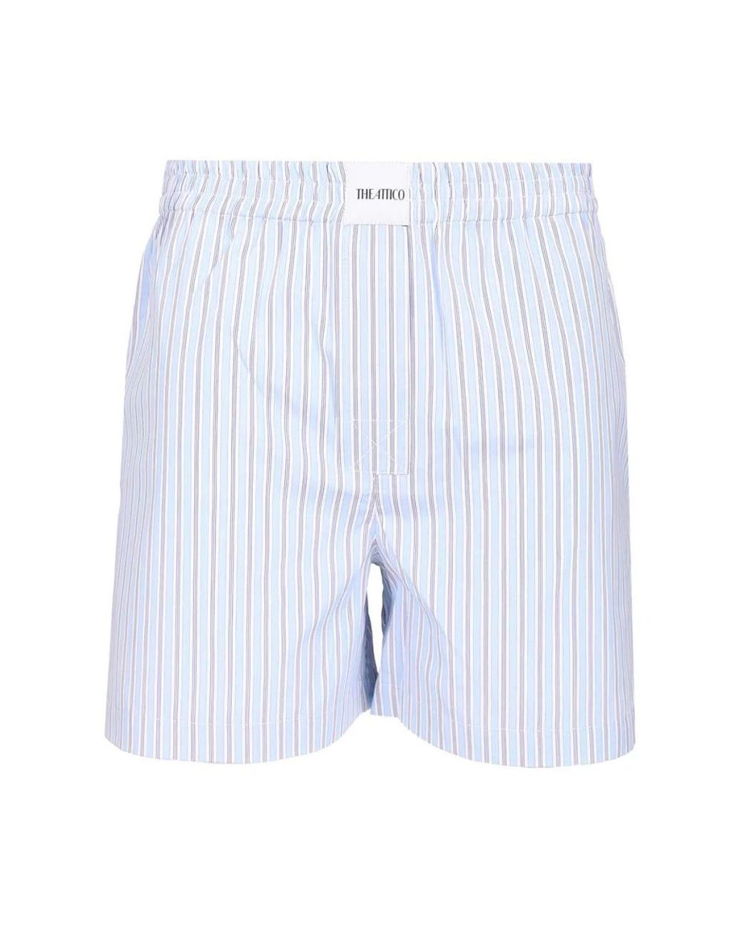The Attico Blue Casual Shorts