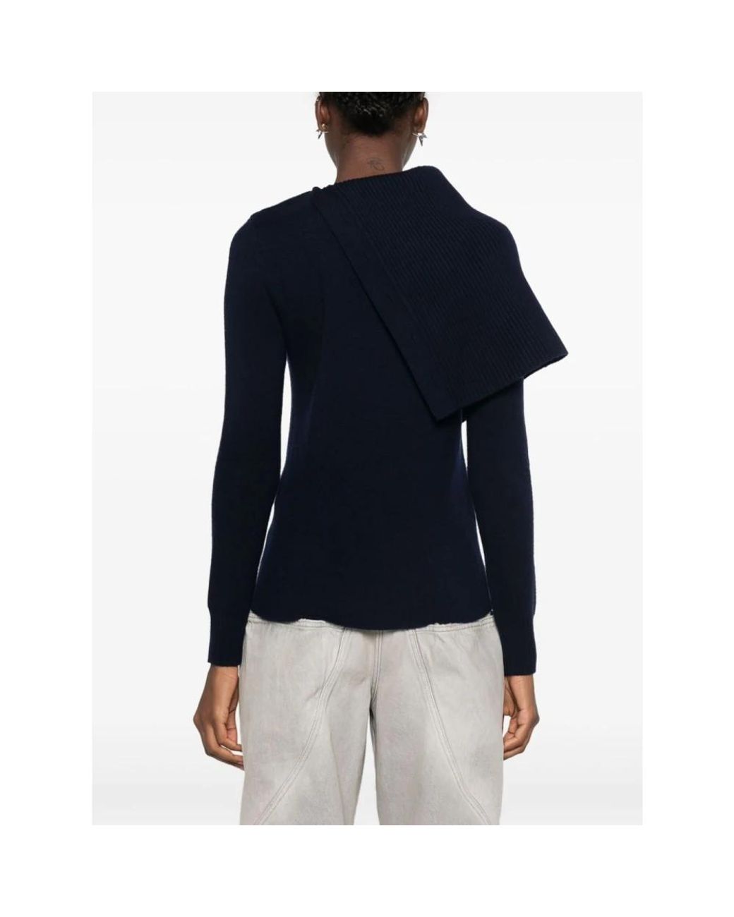 Rabanne Black Round-Neck Knitwear