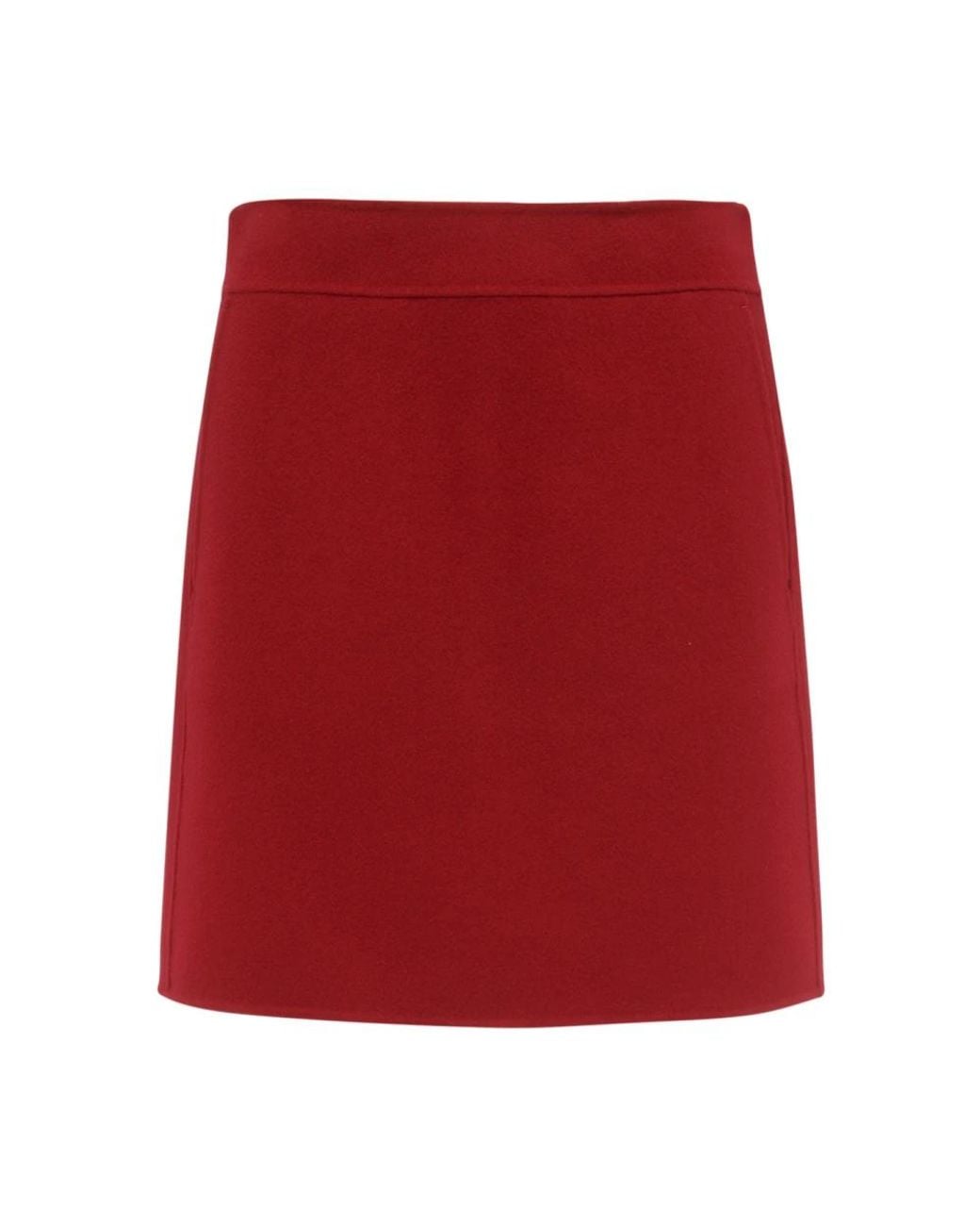 Max Mara Rokken ,Rood ,Elegante Aida Jurk in het Red