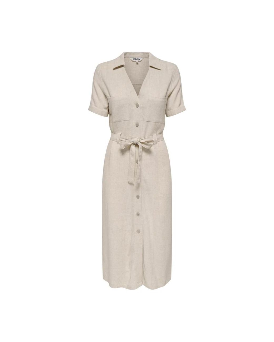 ONLY Natural Shirt Dresses