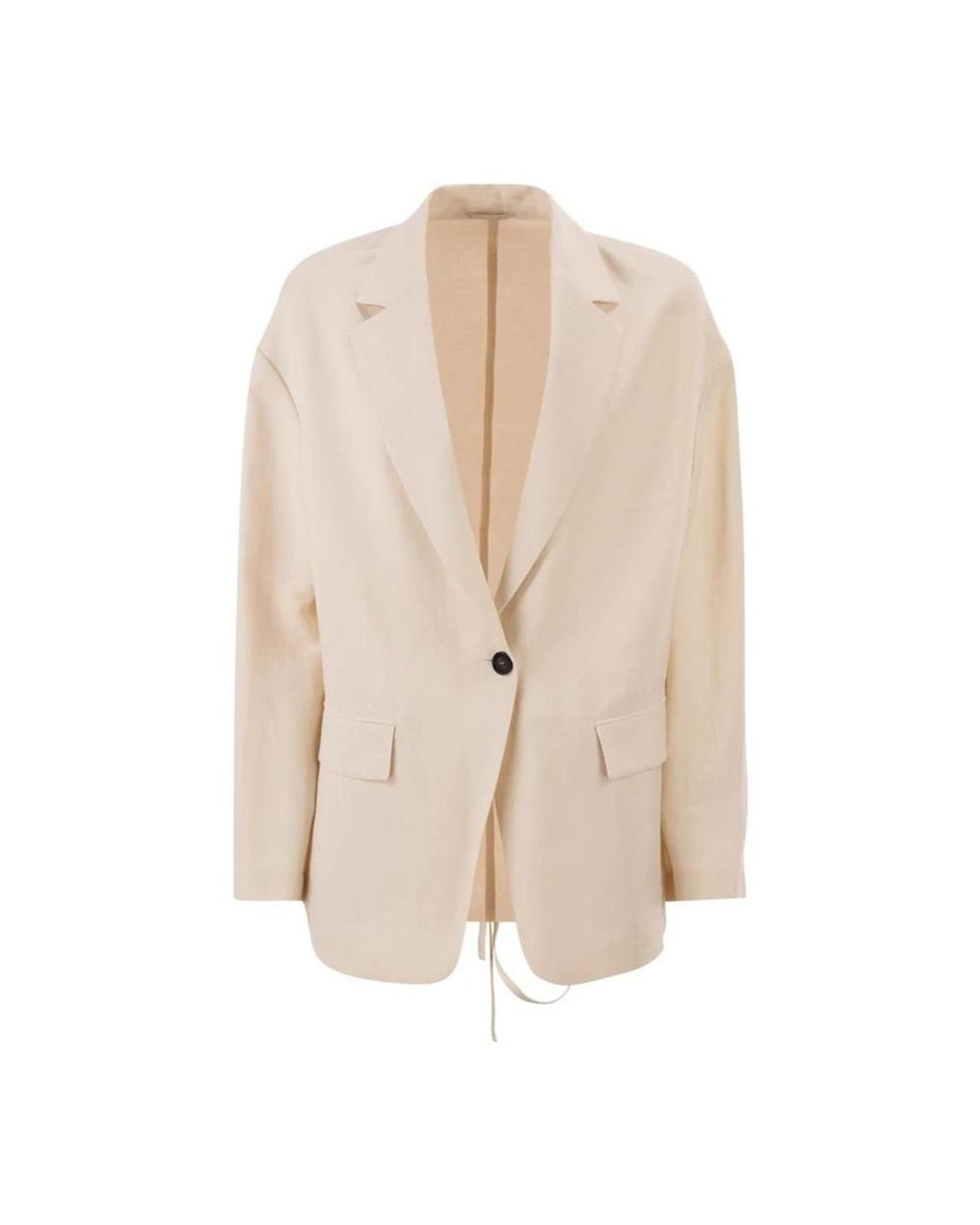 Brunello Cucinelli Natural Blazers
