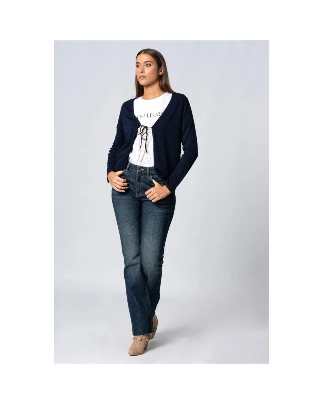 Kocca Truien & Vesten ,Blauw ,Wol Onex M/L Cardigan in het Blue