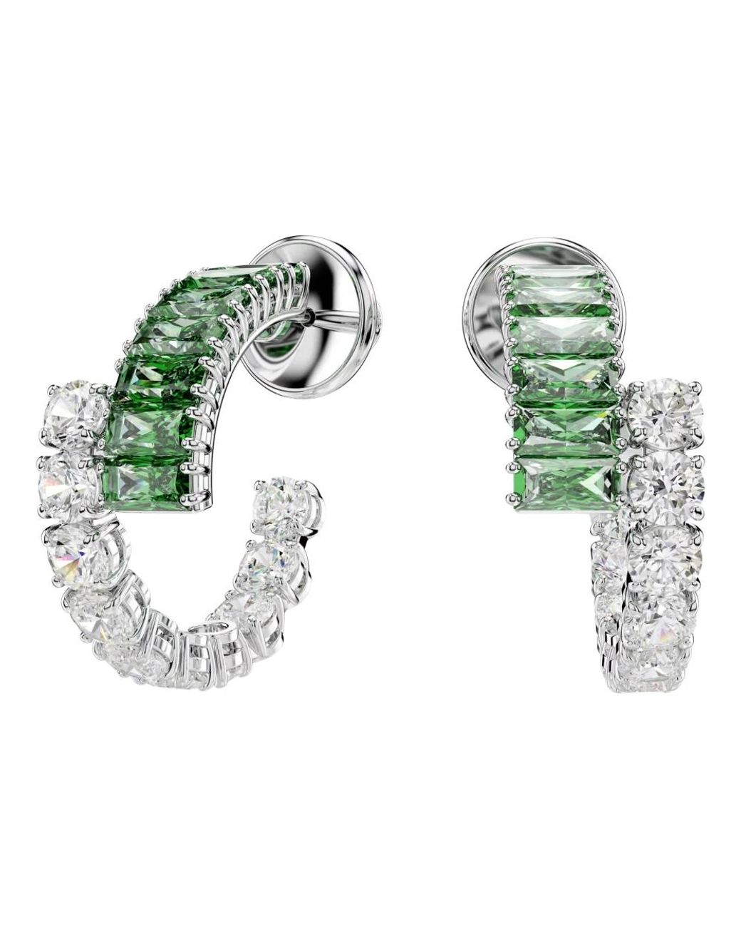 Swarovski Green Earrings