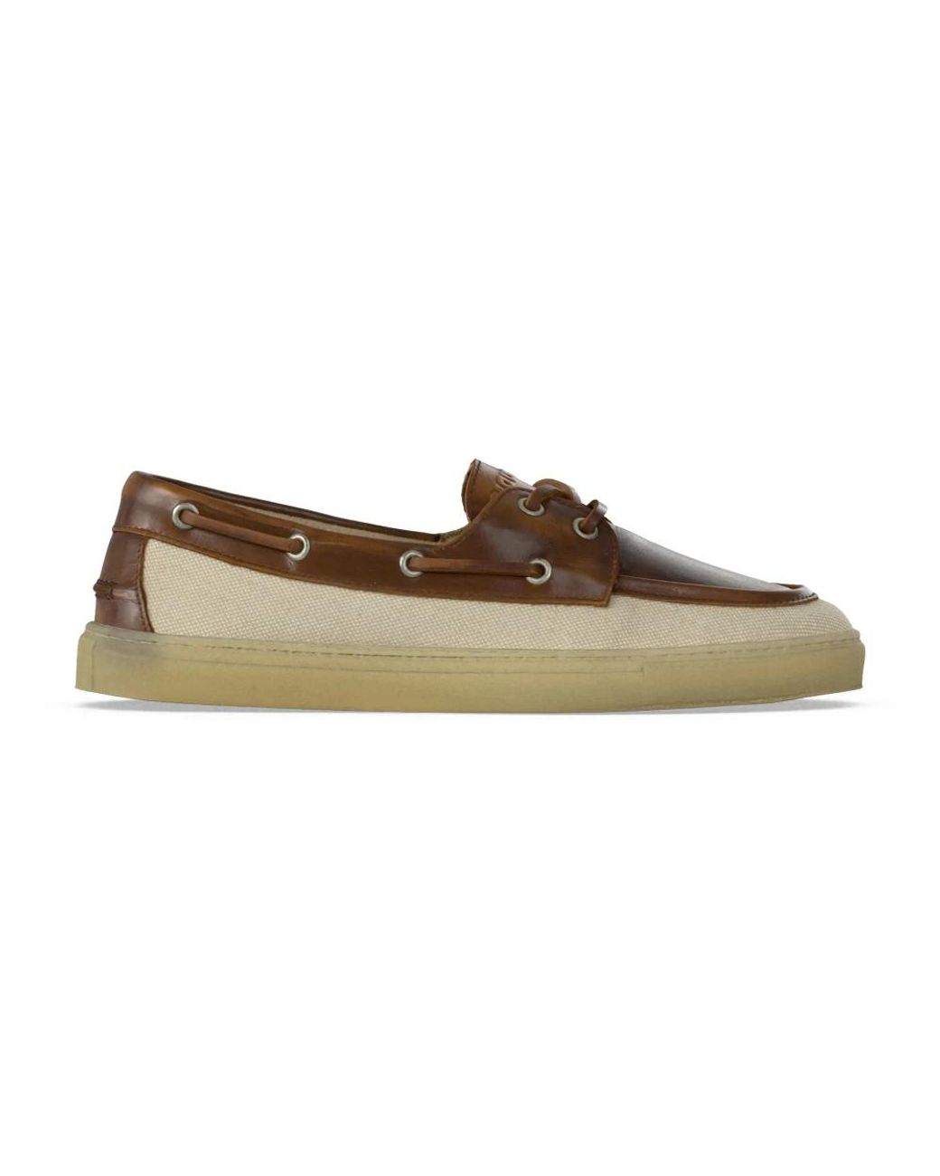 COPENHAGEN Brown Sailor Shoes for men