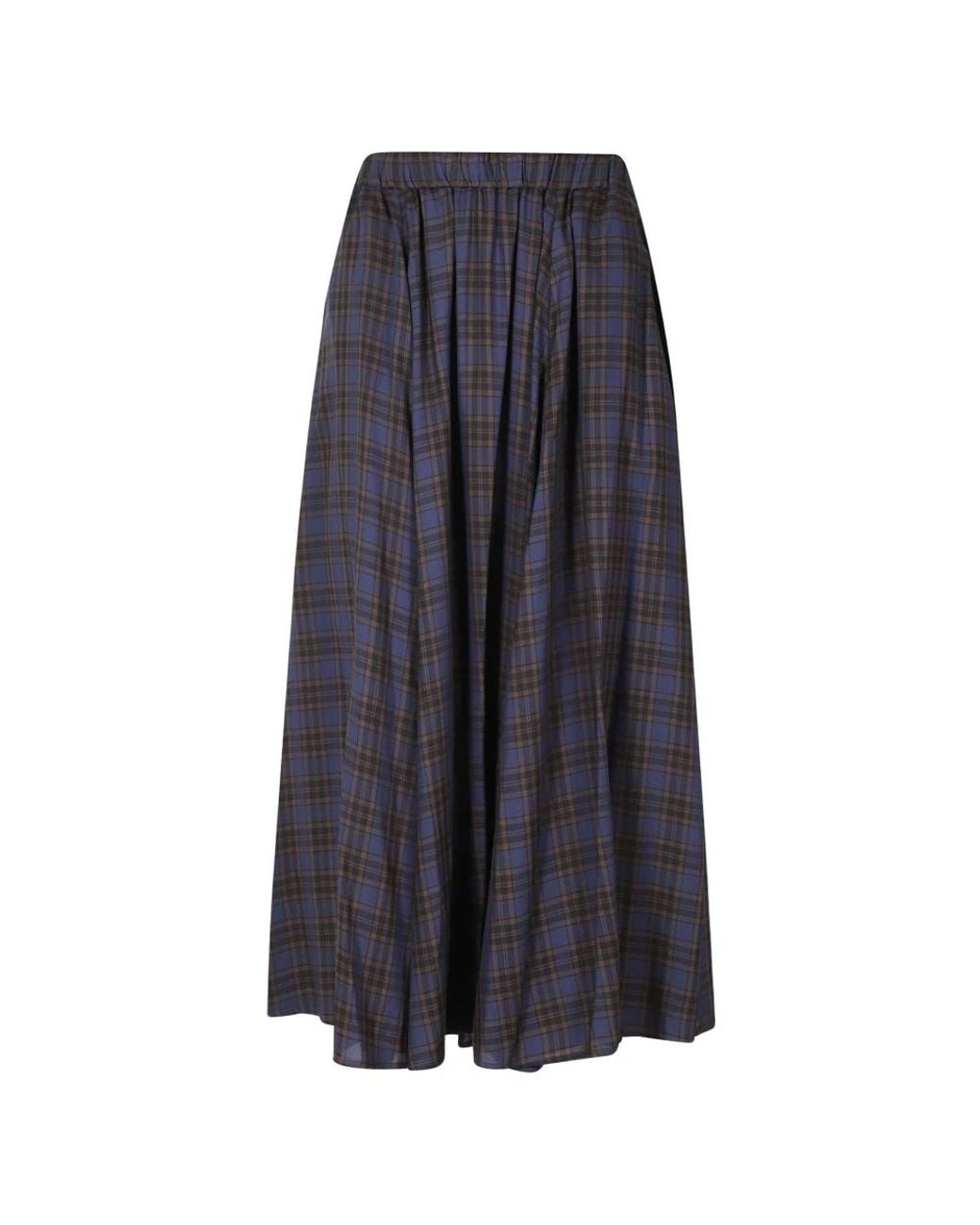 Maxi Skirts Aspesi en coloris Blue