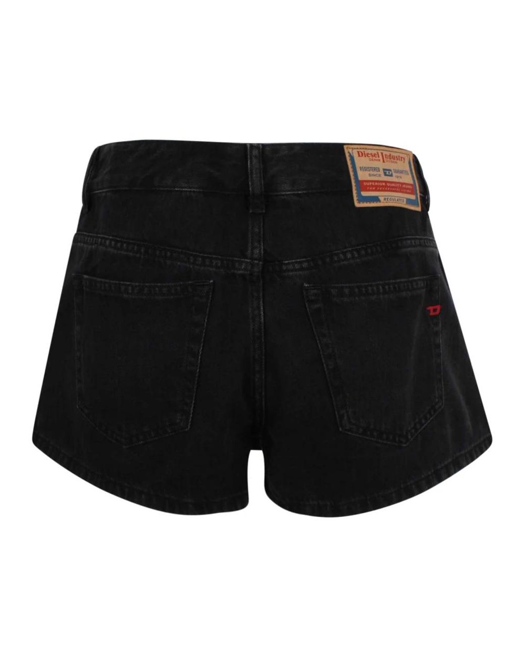 DIESEL Black Denim Skirts