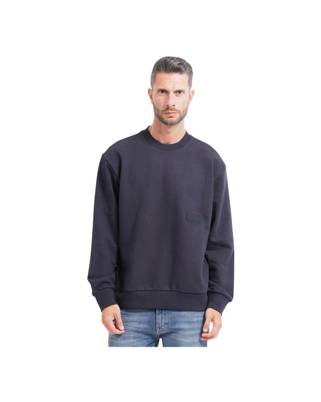 Boss Blue Sweatshirts for men